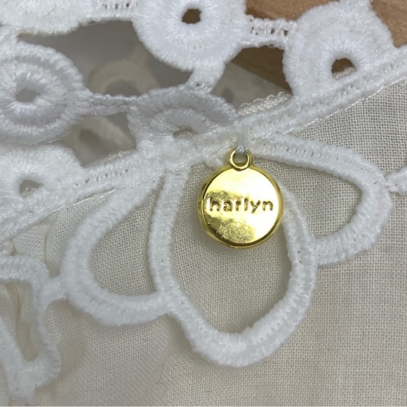 Anthropologie Harlyn Lita Eyelet Lace Blouse - Picture 7 of 10